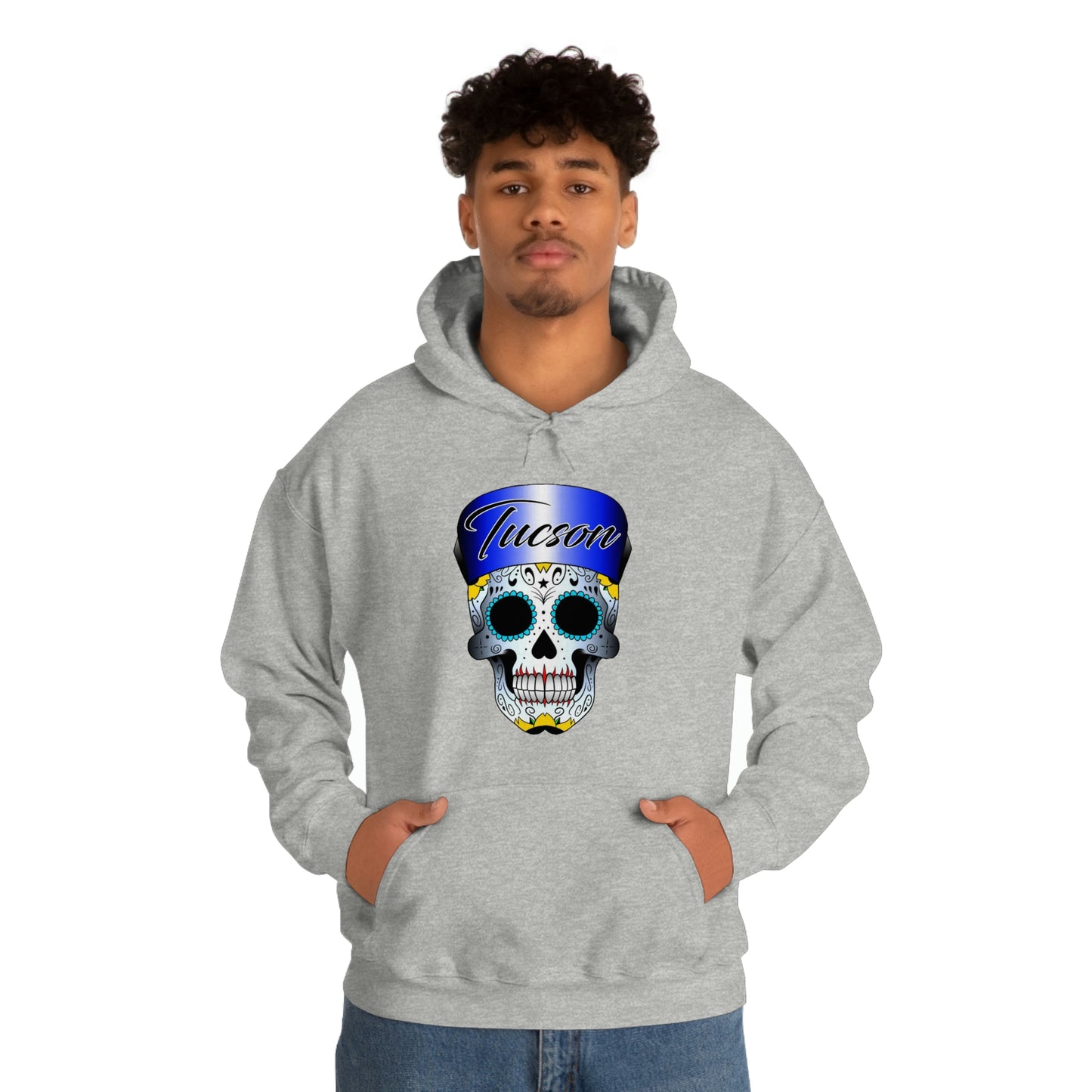 Tucson Skull Unisex Heavy Blend™ Hooded Sweatshirt