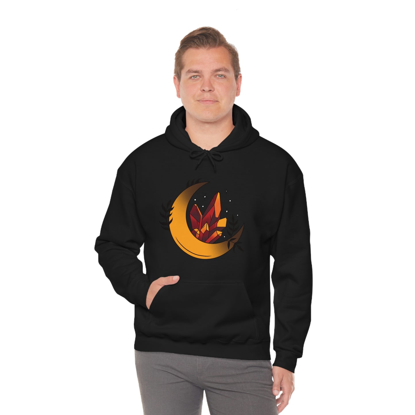 Orange Crystal Unisex Heavy Blend™ Hooded Sweatshirt