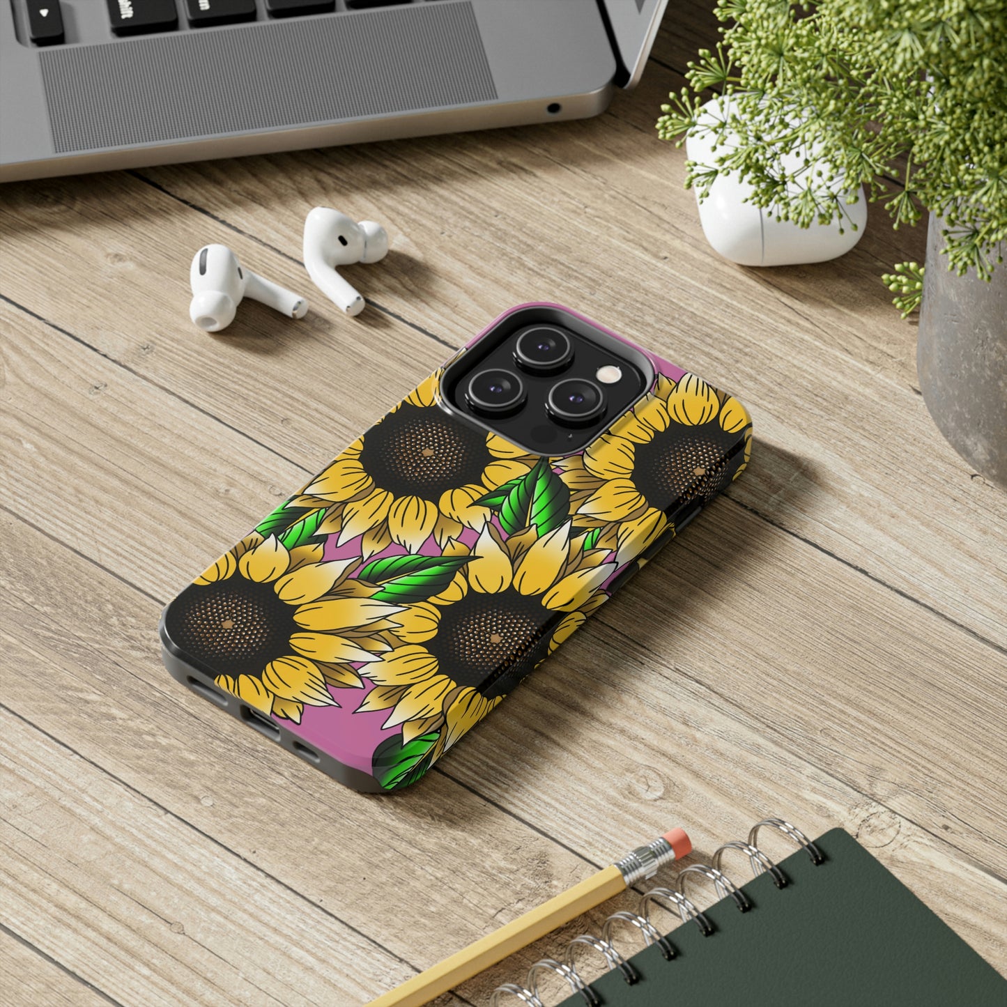 Sunflower Tough Phone Cases, Case-Mate