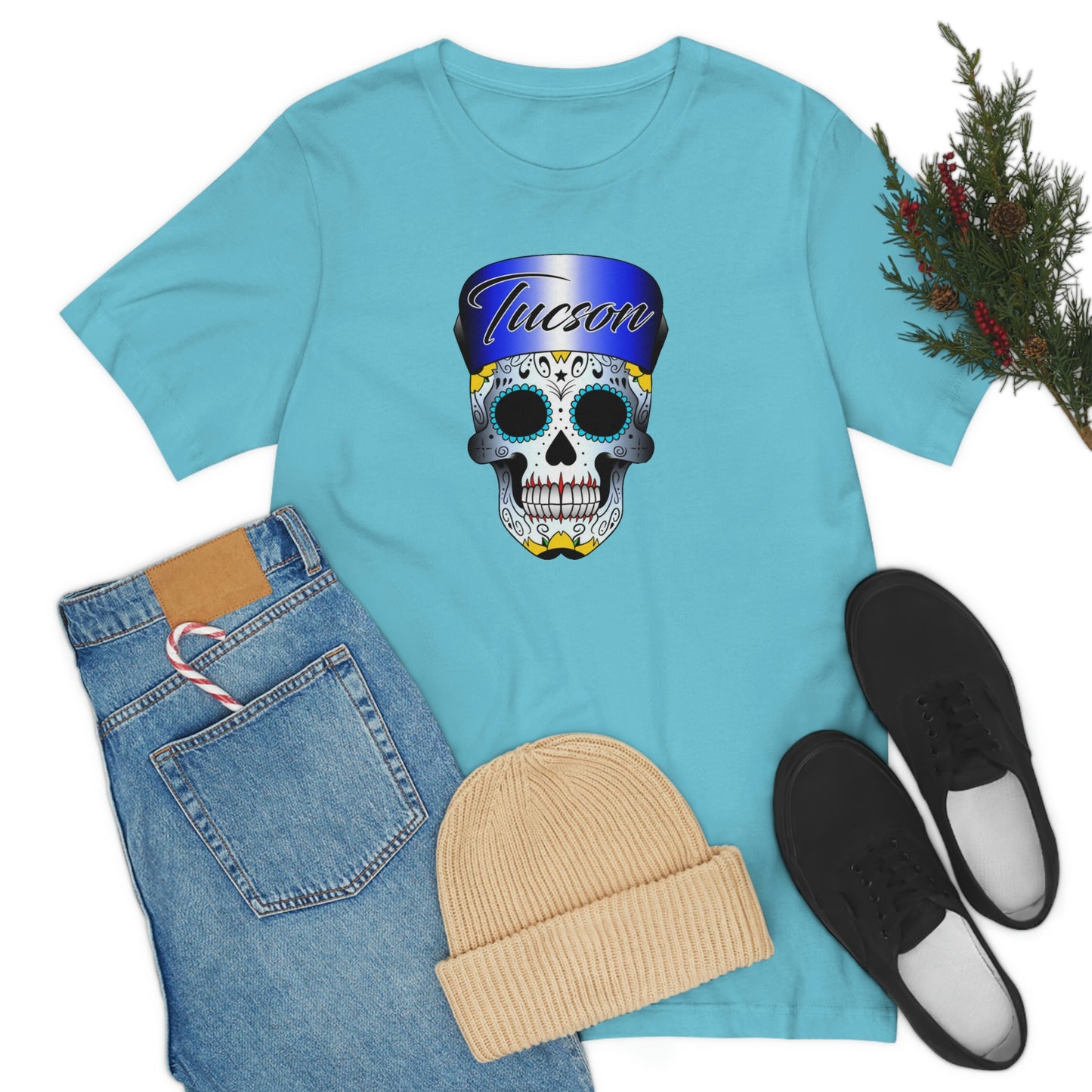 Tucson Skull Unisex Jersey Short Sleeve Tee