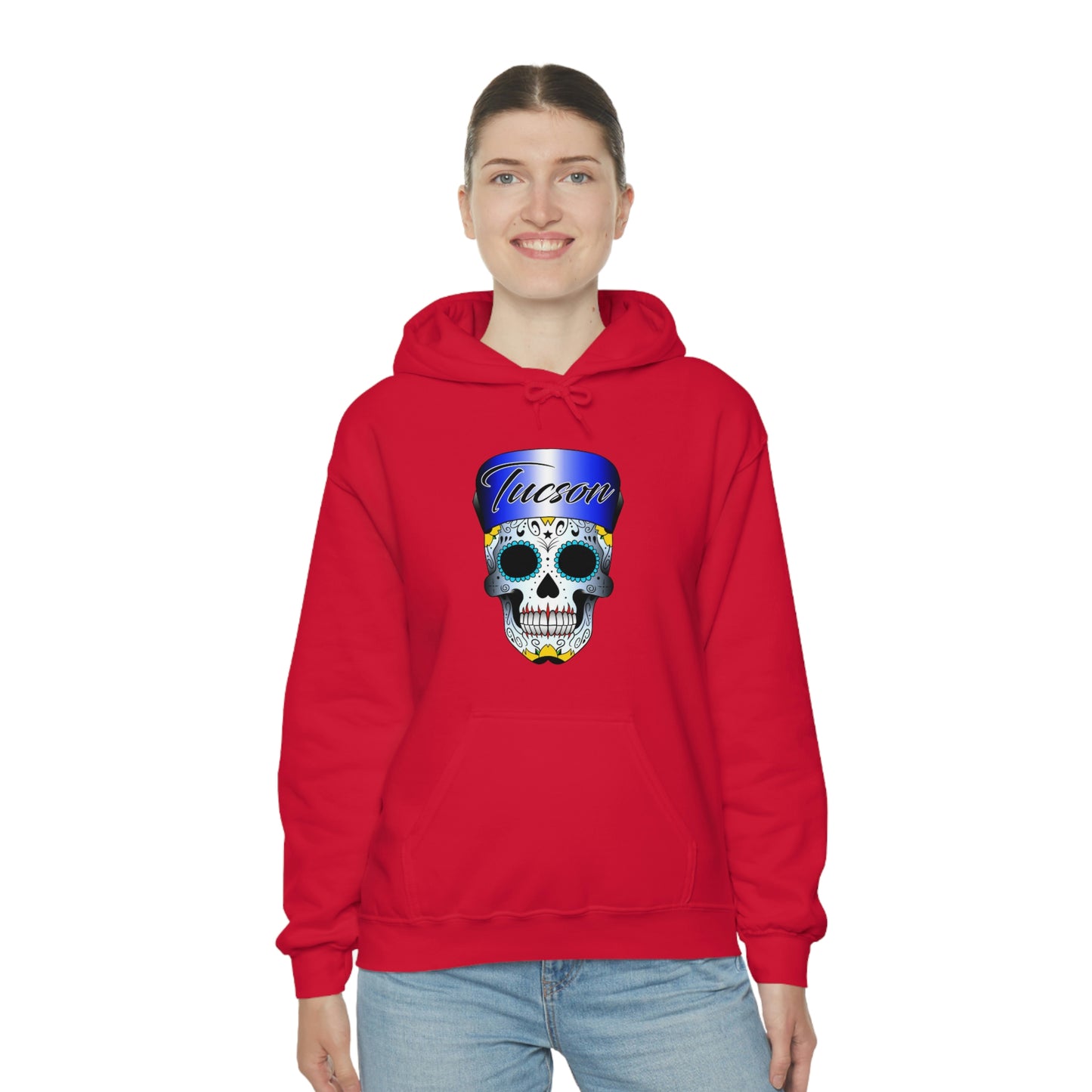 Tucson Skull Unisex Heavy Blend™ Hooded Sweatshirt