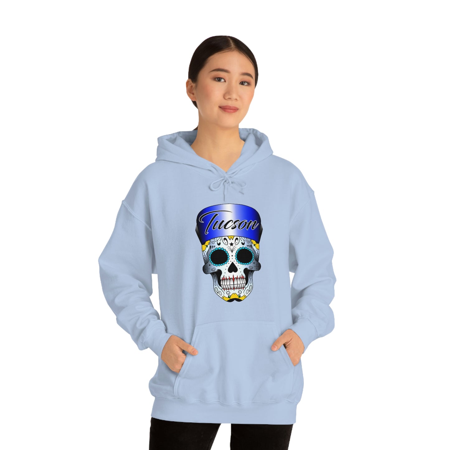 Tucson Skull Unisex Heavy Blend™ Hooded Sweatshirt