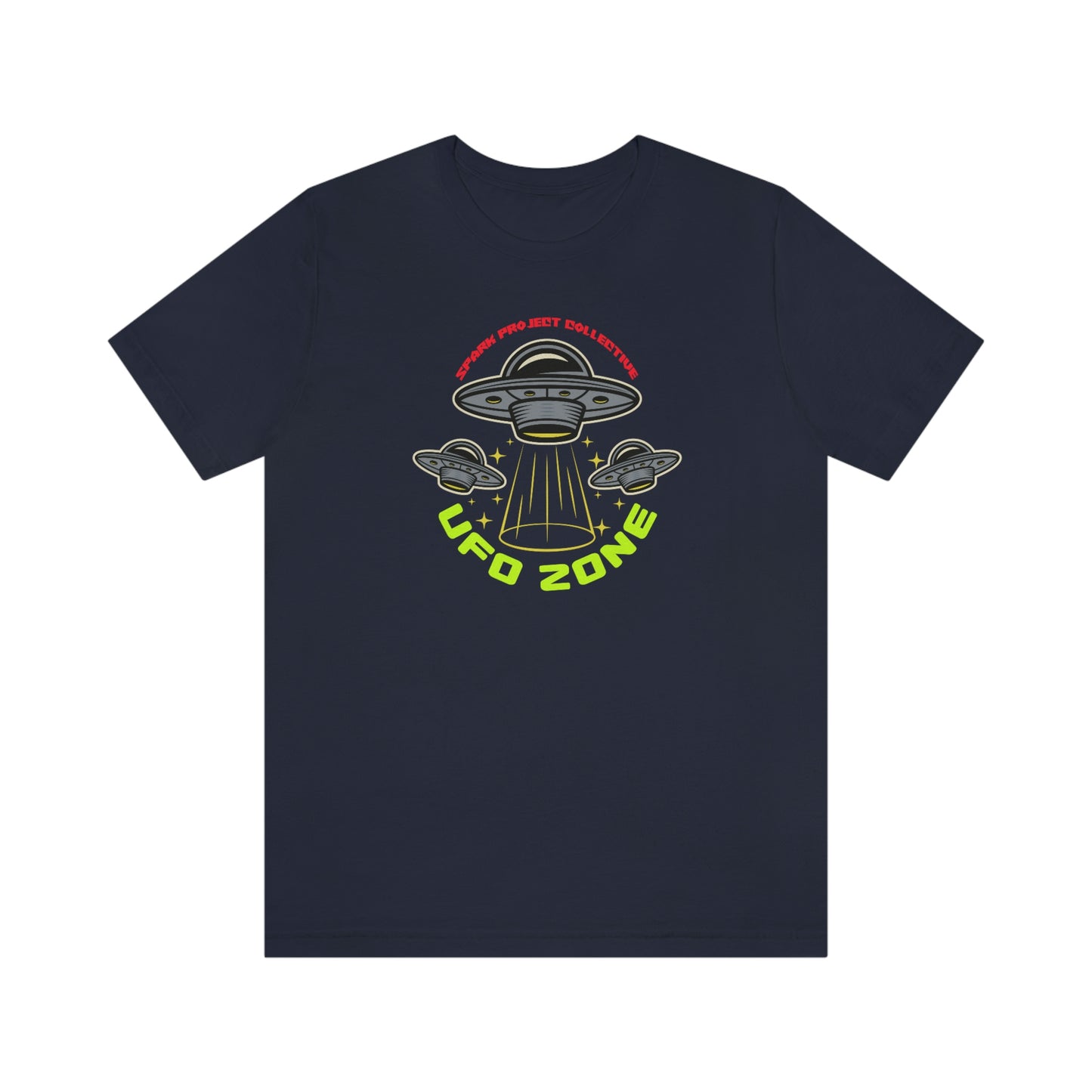 UFO Zone unisex jersey short sleeve tee