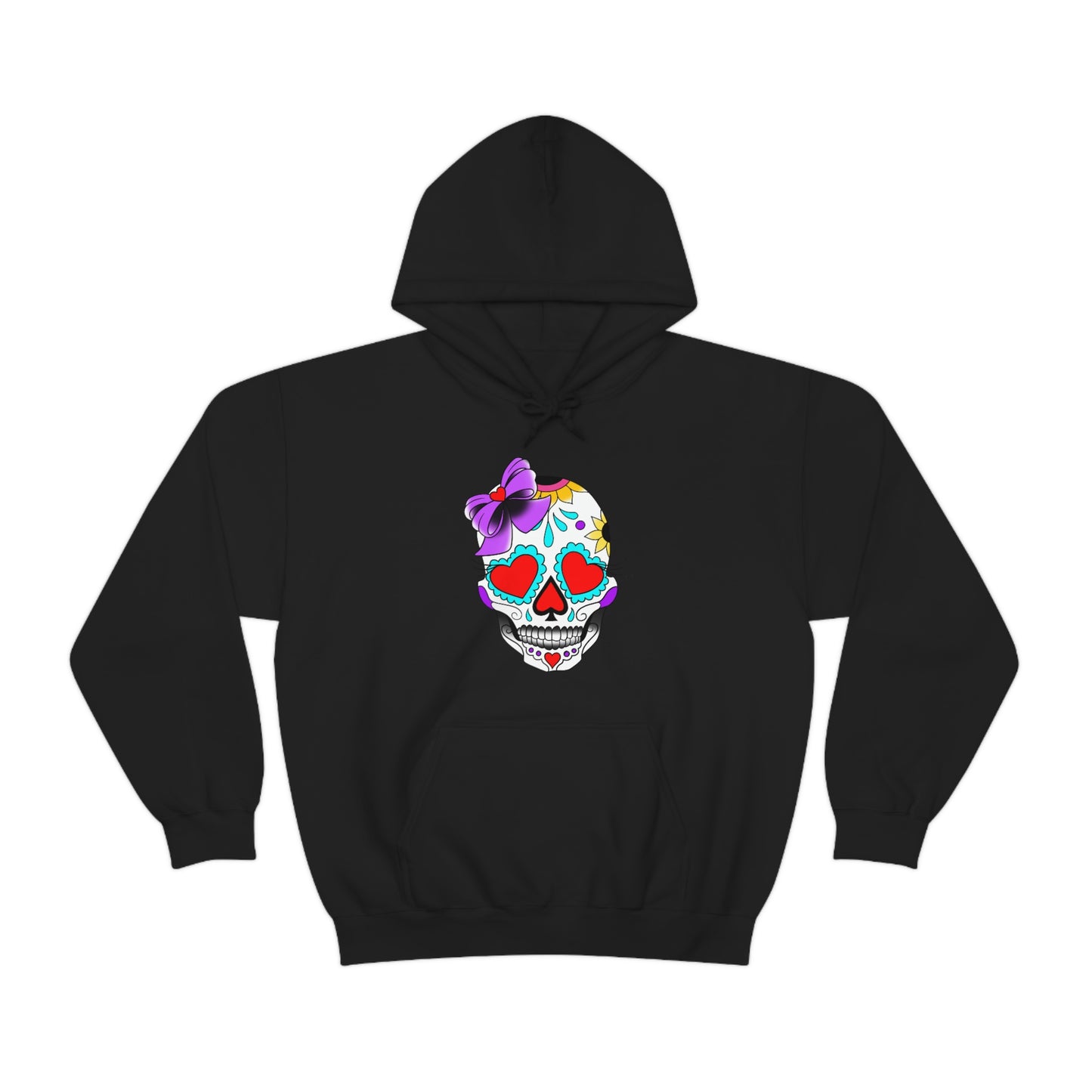 Lady Day of the Dead Unisex Heavy Blend™ Hooded Sweatshirt