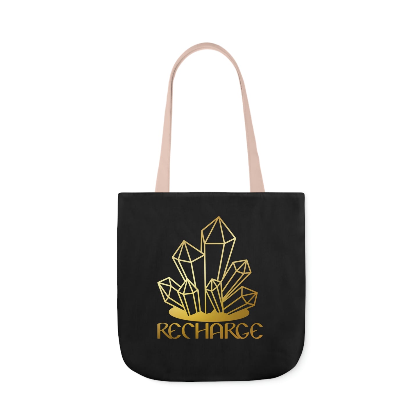 Recharge AOP Polyester Canvas Tote Bag