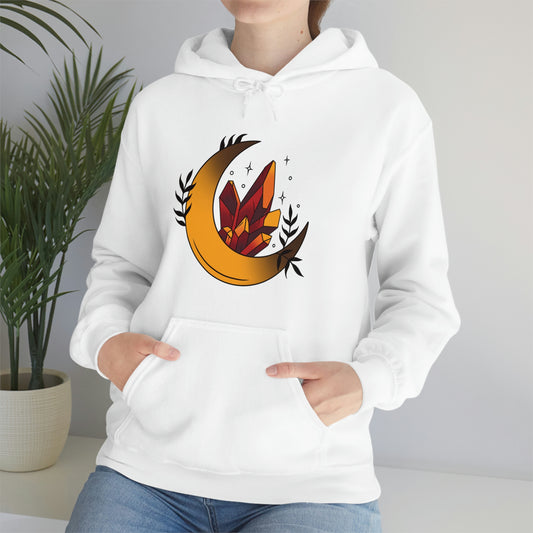 Orange Crystal Unisex Heavy Blend™ Hooded Sweatshirt