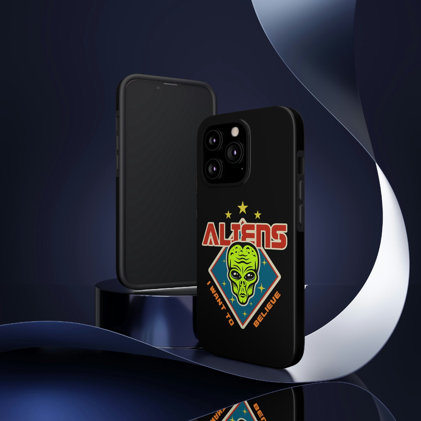 Aliens I Want to Believe Tough Phone Cases, Case-Mate