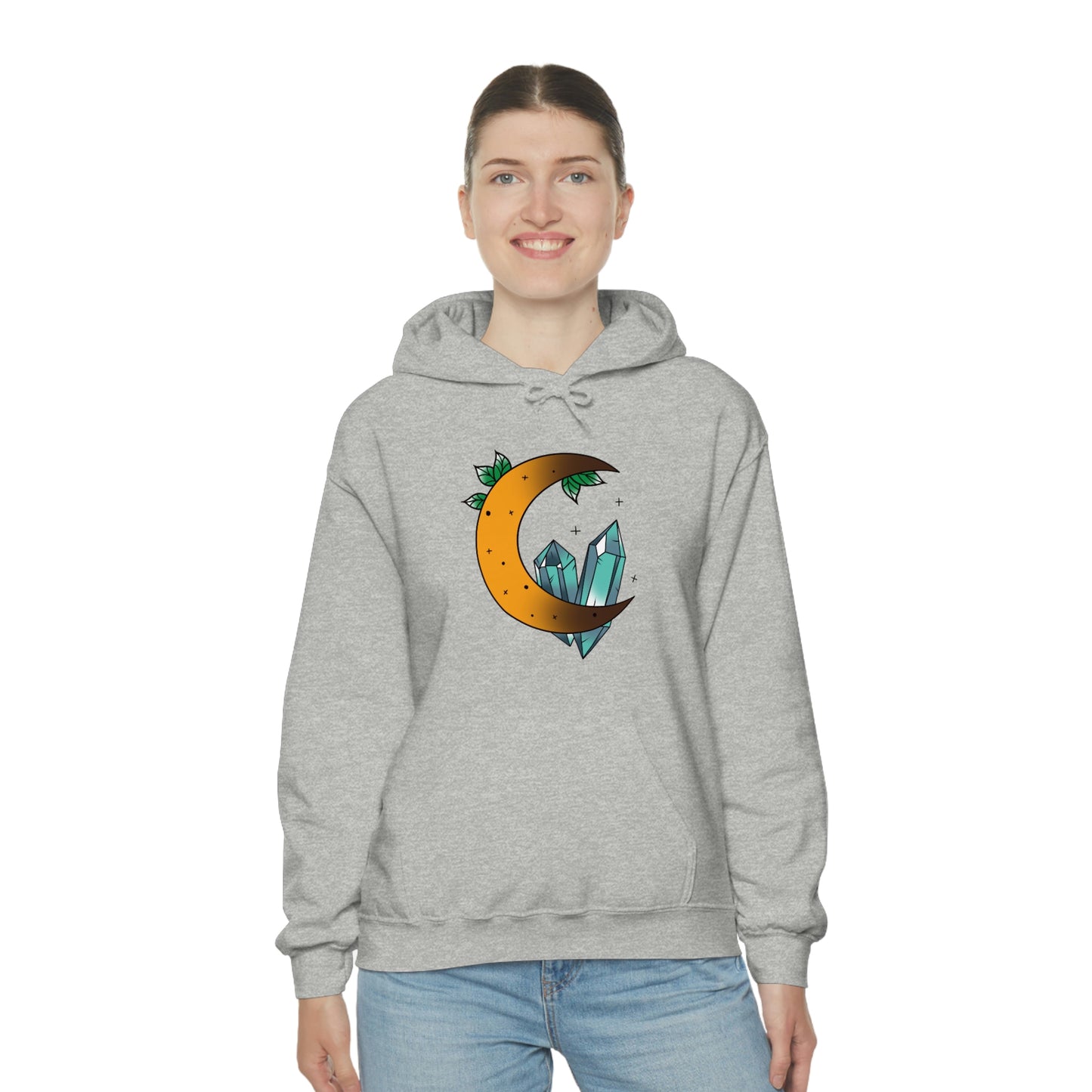 Blue Crystal Unisex Heavy Blend™ Hooded Sweatshirt