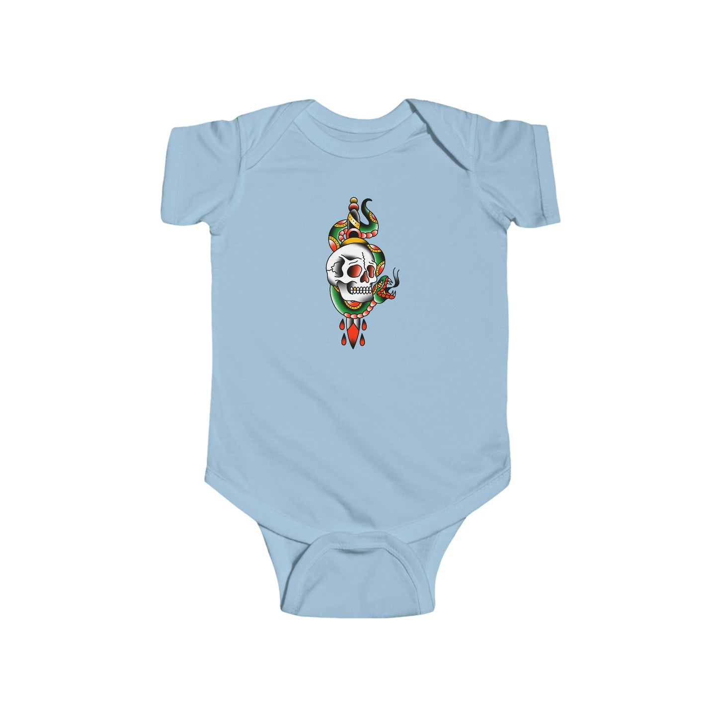 Snake and Dagger Infant Fine Jersey Bodysuit