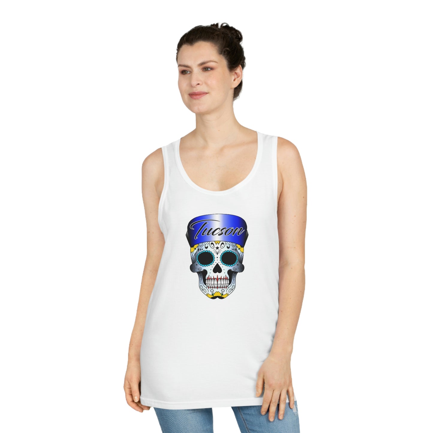 Tucson Skull Unisex Softstyle™ Tank Top