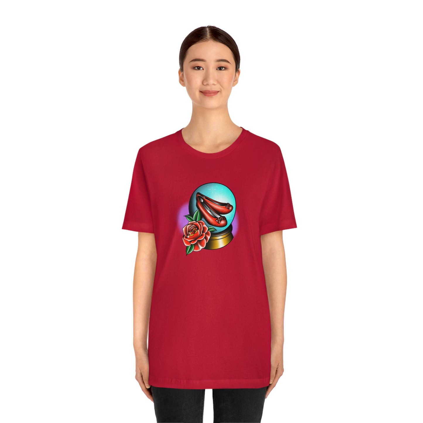 Ruby Slippers Unisex Jersey Short Sleeve Tee