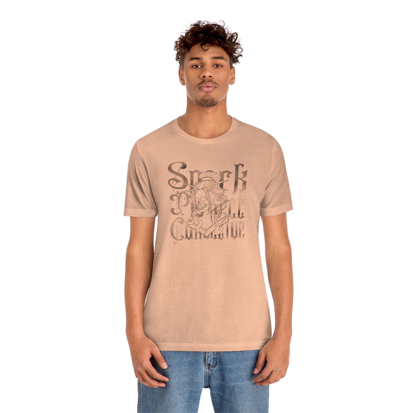 Japanese Spark Black Font Unisex Jersey Short Sleeve Tee